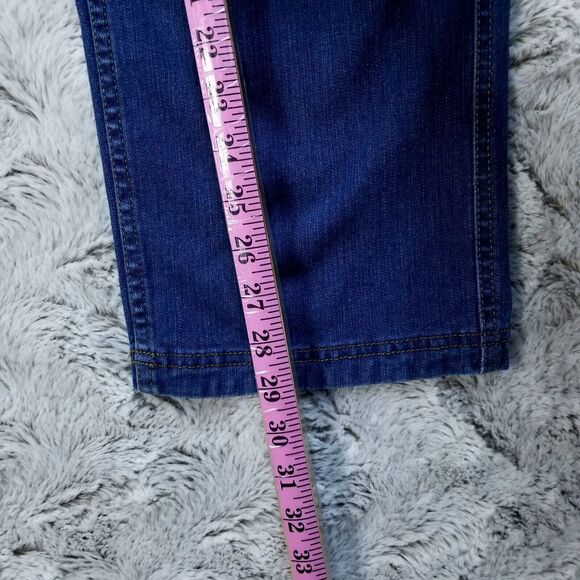 Kirkland Signature Jeans Mens Size 36x29 Blue Regular Straight Dark Wash Denim - Picture 4 of 10